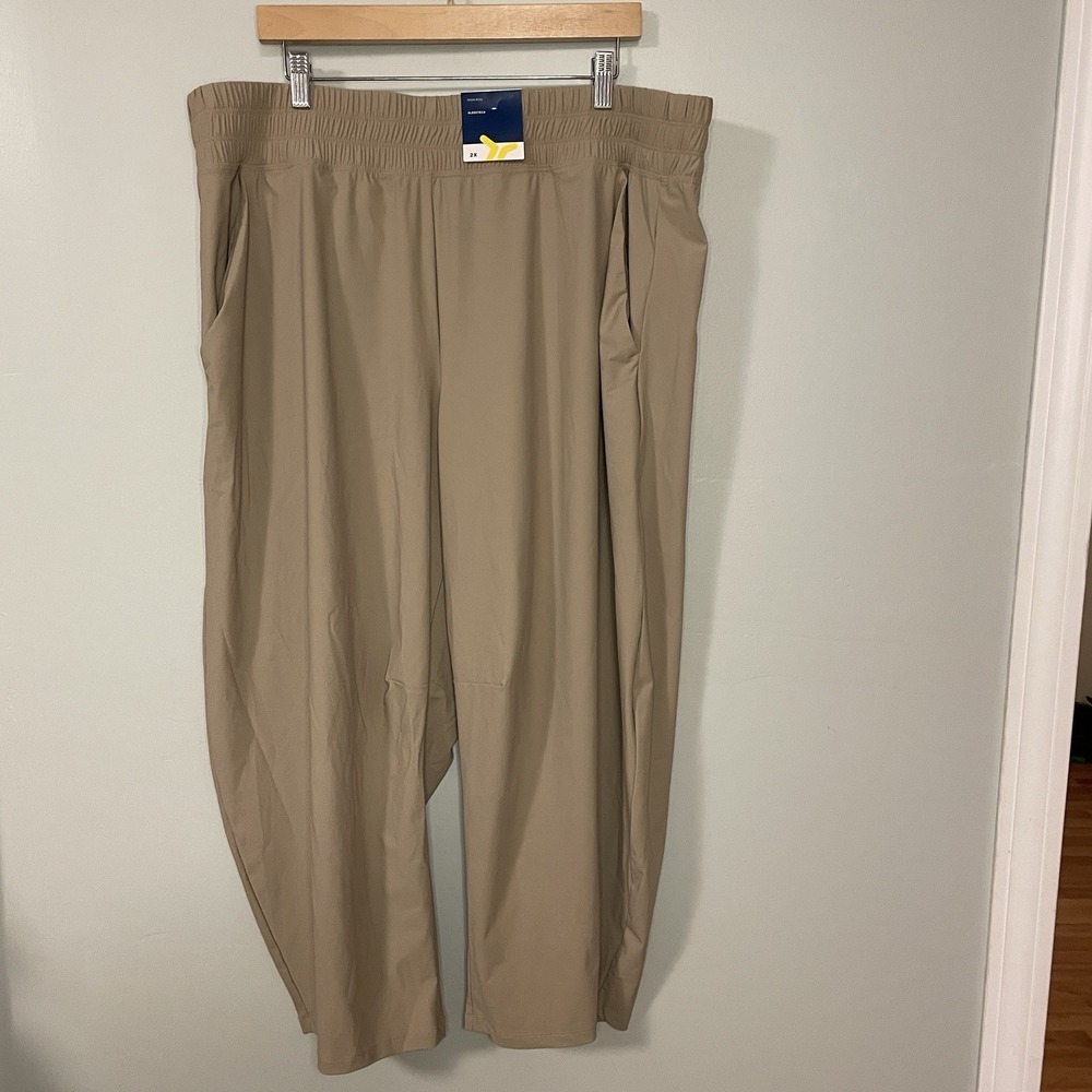 OLD NAVY High-Waisted SleekTech Barrel Ankle Pants 2x